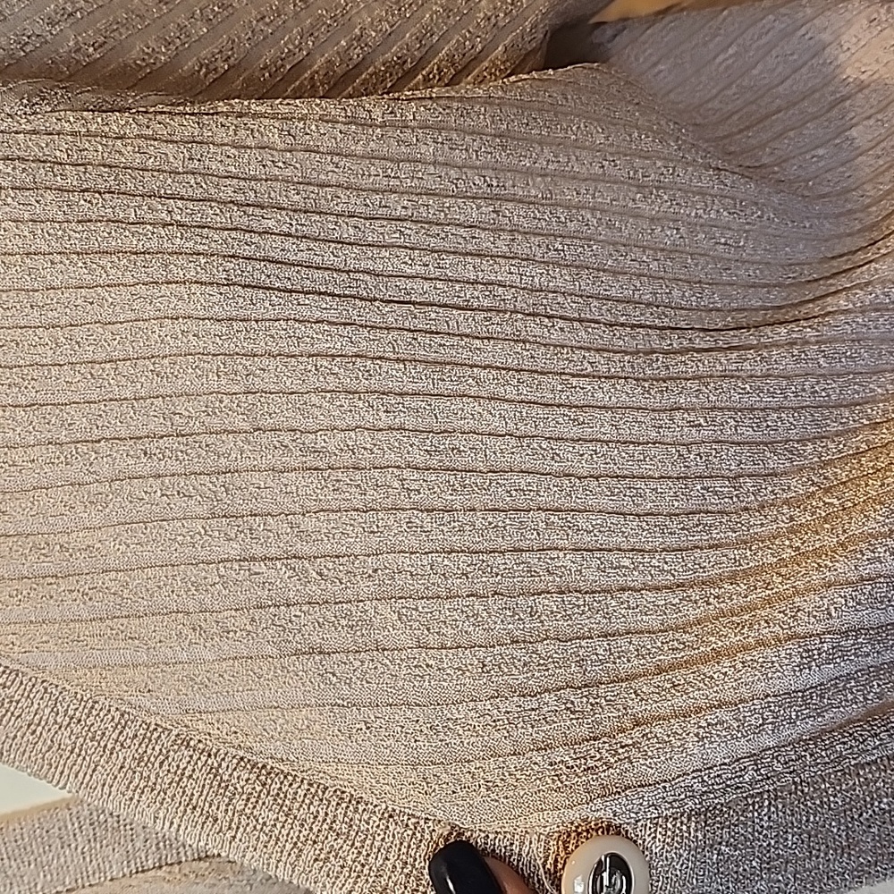 COC Ribbed Short Sleeve Cardigan - Picture 2 of 8